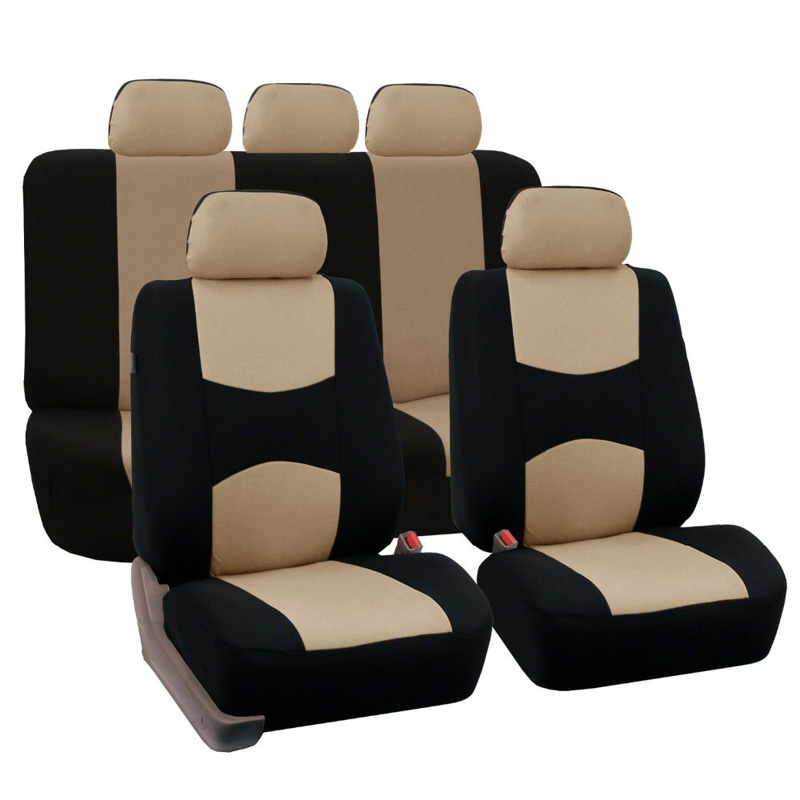 Classic Man Universal Car Seat Covers Interior Accessories Polyester Fabric Protector