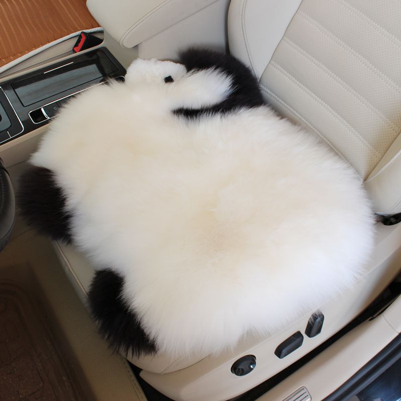 Cute Lambs Whole Wool Car Seat Cushion Winter Australian Fur Pads Hairy Office Home Mats