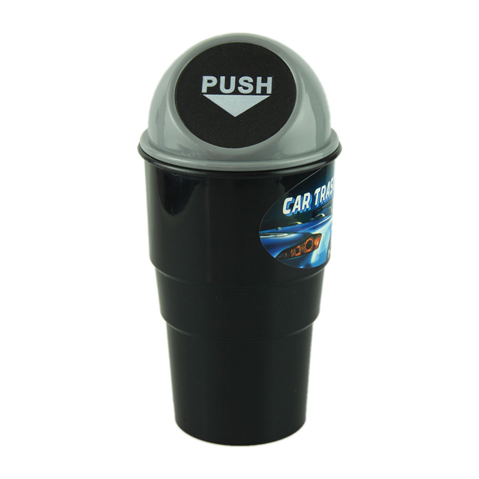 Plastic Car Garbage Can Car Trash Can Garbage Dust Case Holder Bin Car-Styling