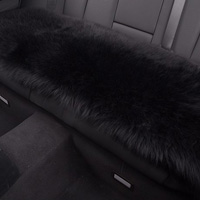 Universal Australia Wool Car Seat Back Rear Mats Sheepskin Fur Sofa Furry Warm Pads