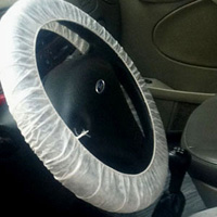 Universal Car Steering Wheel Covers Repair Non-woven Disposable Dustproof