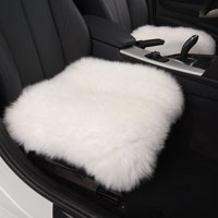 Winter Long Wool Mat Car Plush Seat Pad Pure Chair Cushion Used in Home and Office