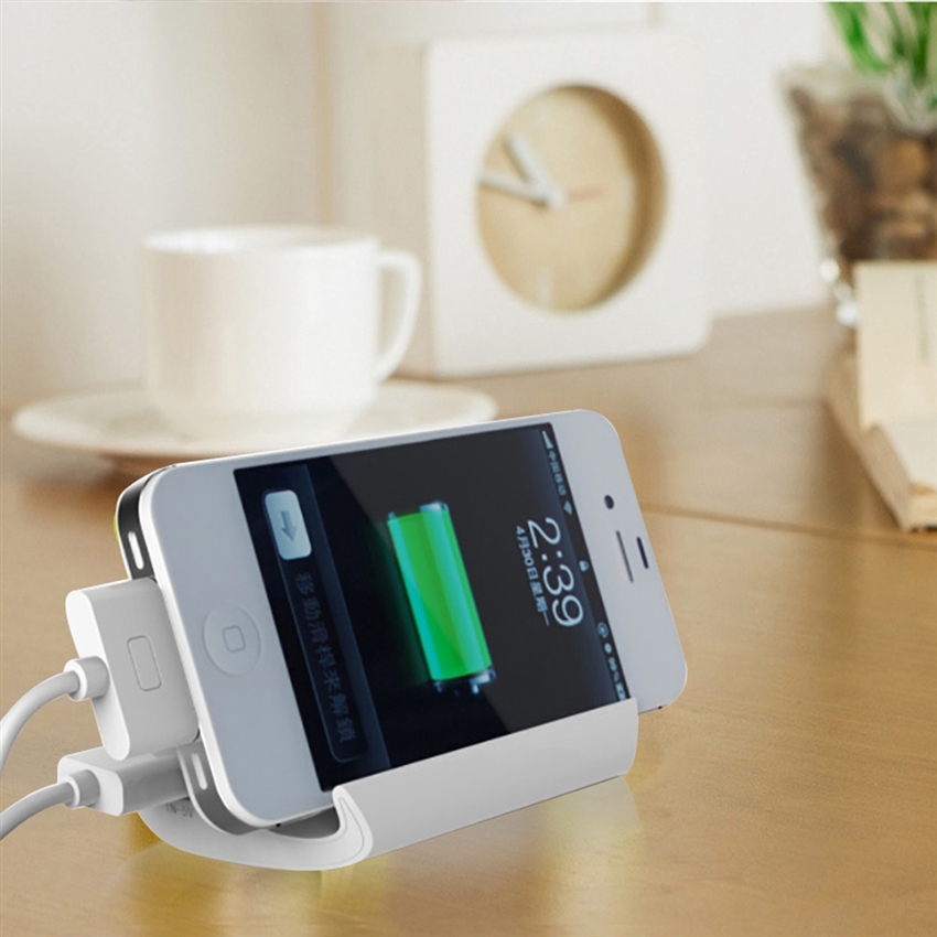 OEM/ODM AF-070 Phone Holder External Battery 2600mAh Portable LED Indicator Lights Charging