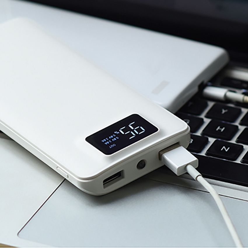 OEM/ODM AF-11LCD 11000mAh Customized Fast Charging Power Bank USB Portable Mobile Battery Charger