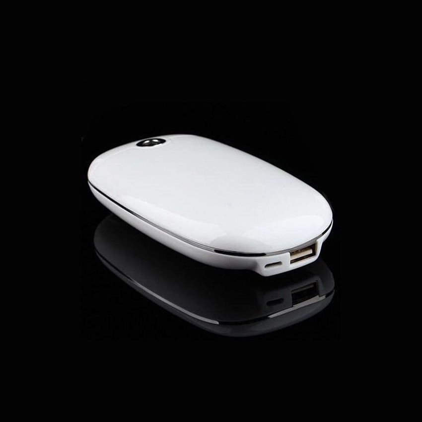 OEM/ODM AFM-234 LED 6000mAh Mirror Gift Spray Power Bank USB Portable Mobile External Battery