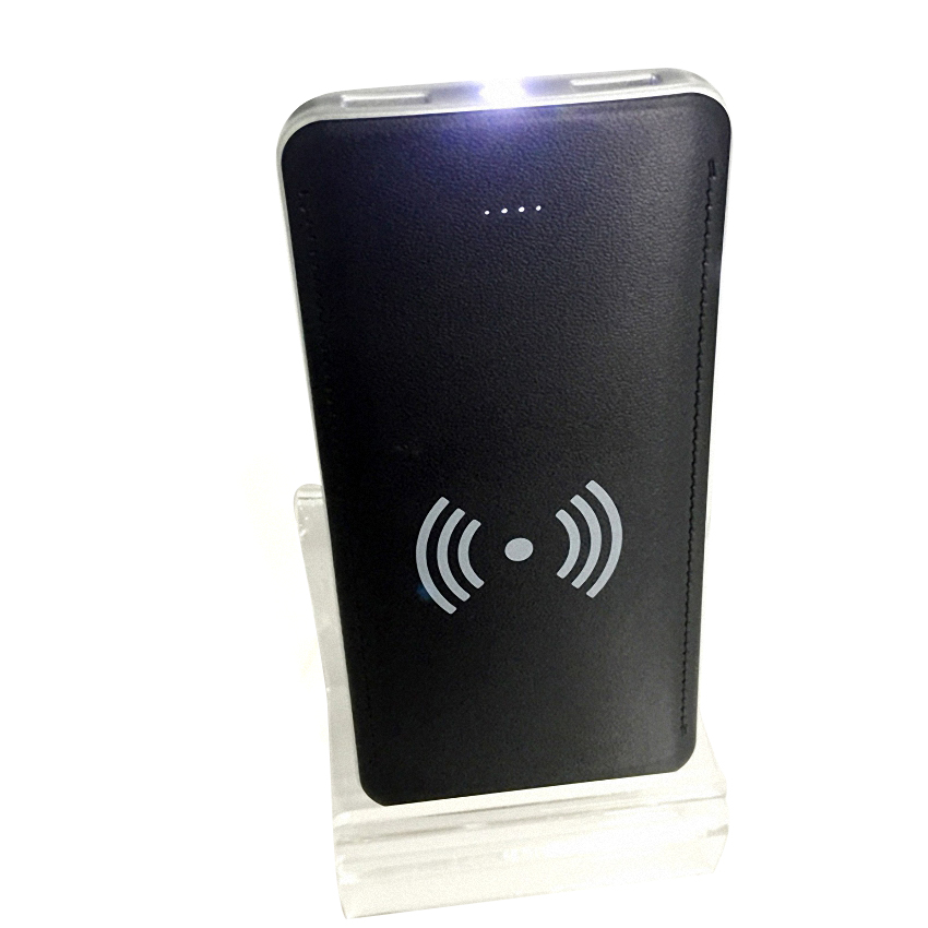 OEM/ODM AF-3003 Portable Wireless Qi Power Bank 9000mAh Mobile Phone Battery Charger