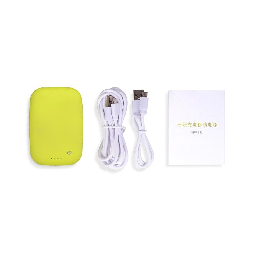 OEM/ODM AF-400 Mini 4000mAh Wireless Qi Charging Power Source Li-Polymer Battery Portable Charger