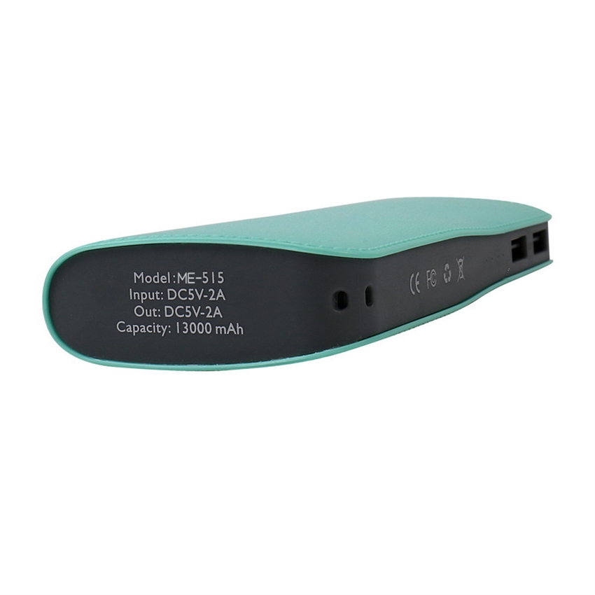 OEM/ODM AF-515 QC2.0 13000mAh External Battery Ultra-thin Dual Output Skin Texture