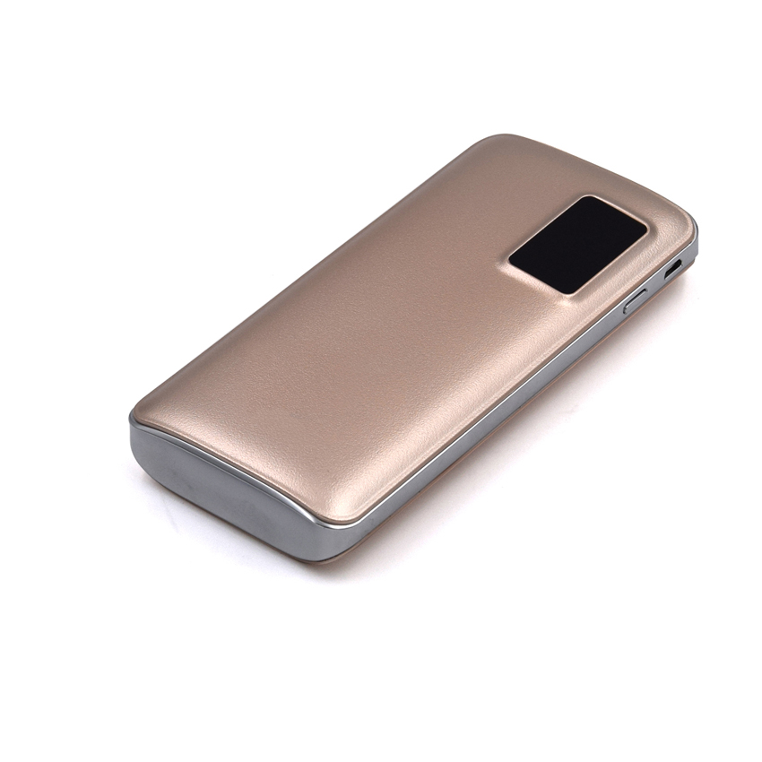 OEM/ODM AF-55 Single USB LED Screen 18650 External Battery 13000mAh Portable ABS PMMA Charging