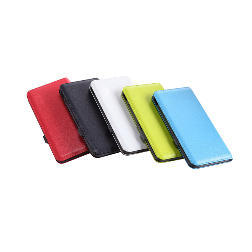 OEM/ODM AF-633 QC2.0 8000mAh Power Bank Ultra-thin Fast Charger Skin Texture