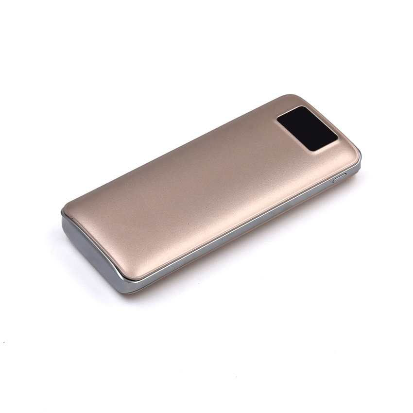 OEM/ODM AF-66 Dual USB LED Screen 18650 External Battery 15600mAh Portable ABS PMMA Charging