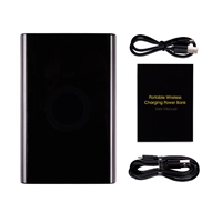 OEM/ODM AF-7000 Mini 7000mAh Wireless Qi Charging Power Bank Portable Mobile Phone Charger