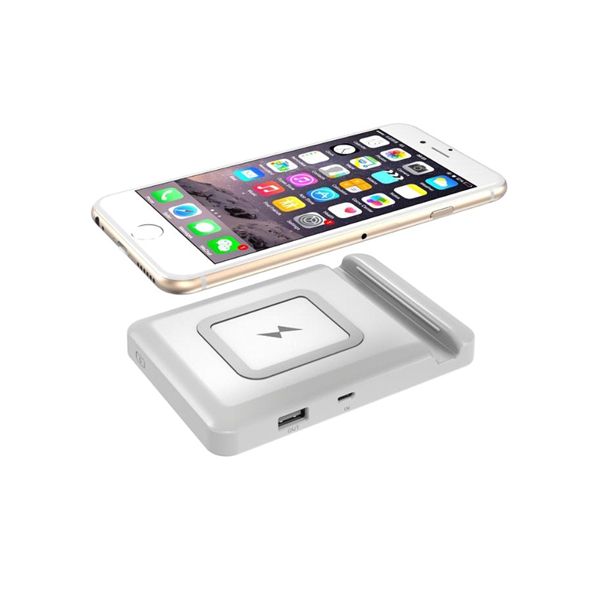 OEM/ODM AF-900 The Best Mini 4000mAh Wireless Qi Charging Treasure Gift Portable Charger