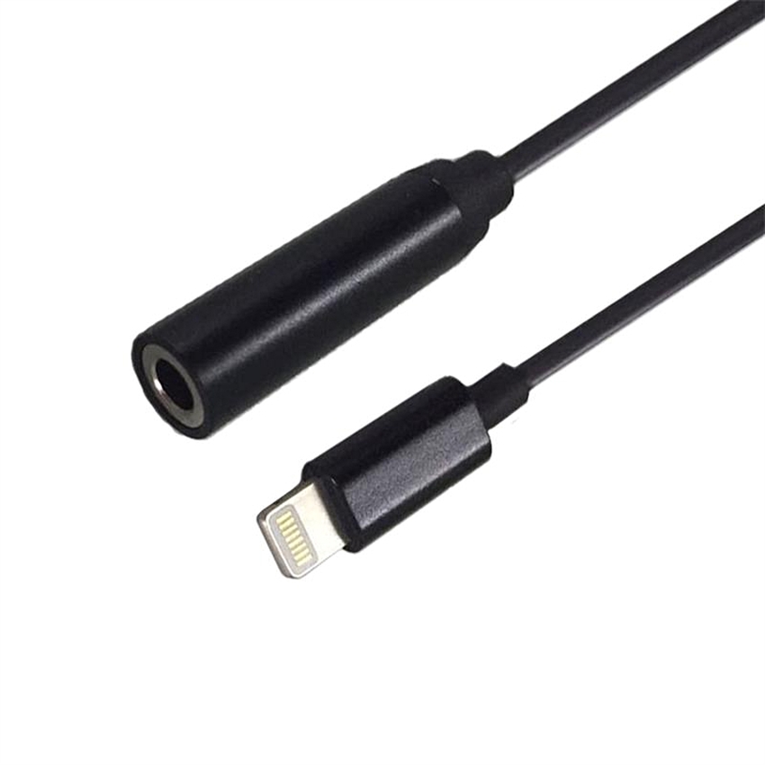 OEM/ODM AF-A08 3.5mm Lightning Digital Audio Adapter Plastic Cables For iPhone 7/iPhone 7 Plus