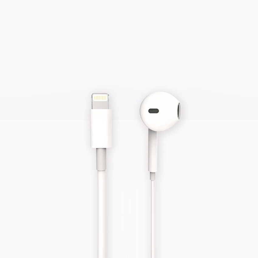 OEM/ODM AF-E700 HiFi 120CM Lighting In-Ear Earphone for iPhone 7 & iPad Earpods with 8-Pin Connector