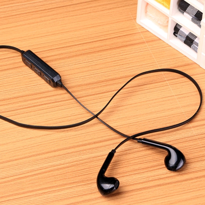 OEM/ODM AF-H5 HiFi Wireless Necklace Bluetooth 4.1 Neckband Earphone Stereo Smart Headphone