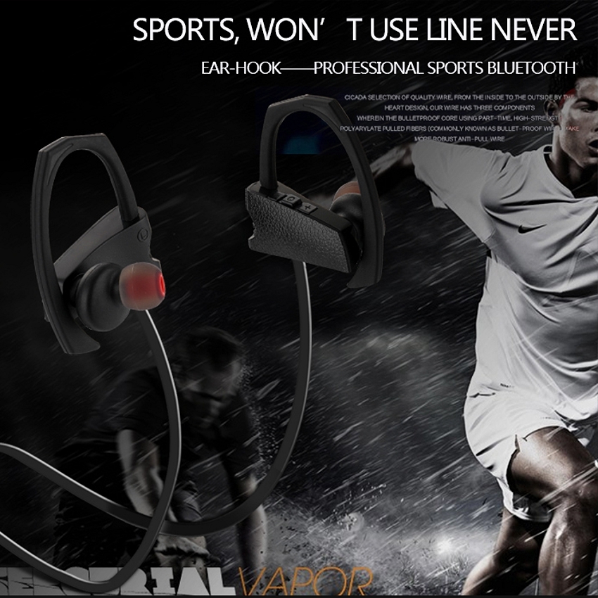 OEM/ODM AF-Q10 HD Wireless Waterproof Top 10 Sport Ear Hook Anti Sweat Bluetooth 4.1 Earphone