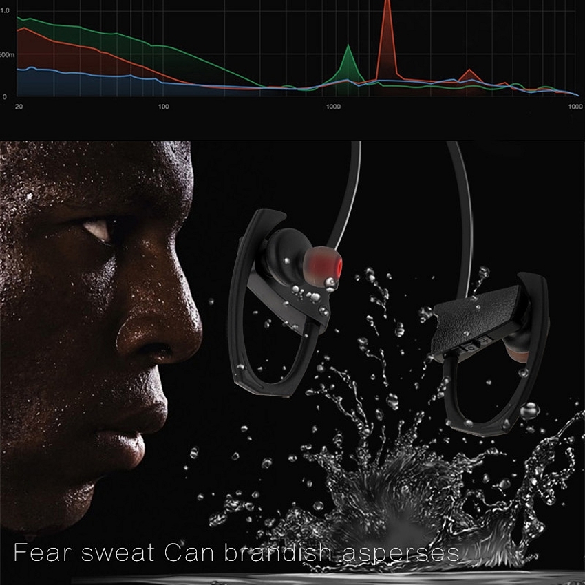 OEM/ODM AF-Q10 HD Wireless Waterproof Top 10 Sport Ear Hook Anti Sweat Bluetooth 4.1 Earphone