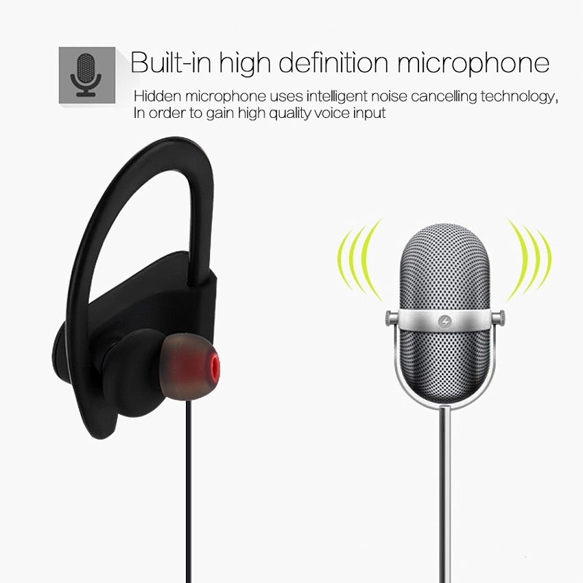 OEM/ODM AF-Q7 HiFi Wireless Waterproof Good Headphones Sport Headset Anti Sweat Bluetooth 4.1