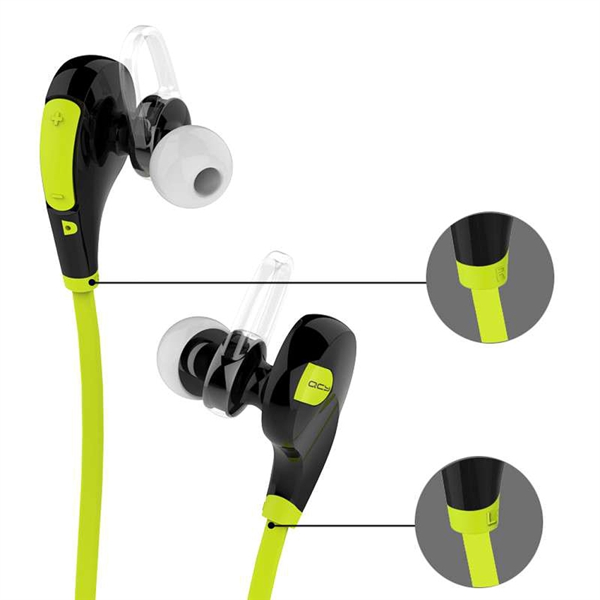 OEM/ODM AF-QY7 Great Stereo Wireless Bluetooth 4.1 EDR Neckband Sports In Ear Earphone Microphone