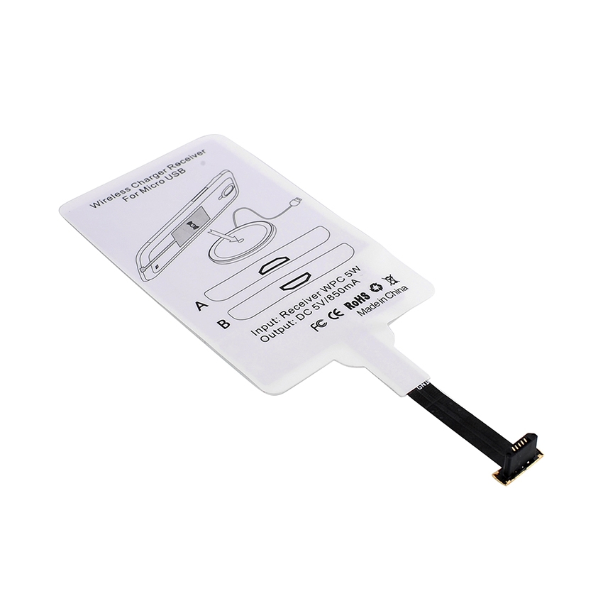 OEM/ODM AF-R900 Top 10 Charger Card Wireless Qi Standard Charging Receivers for iPhone 5/5S/5C/6