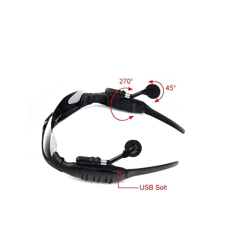 OEM/ODM AF-S270 Wireless Bluetooth 4.1 Sports Headphones Outdoor Sunglasses With Self Timer