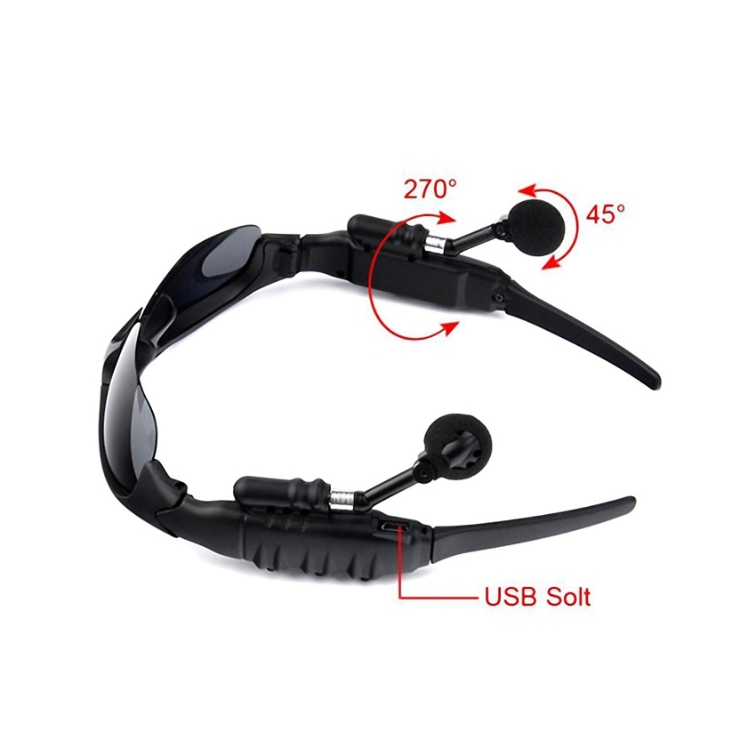 OEM/ODM AF-S270 Wireless Bluetooth 4.1 Sports Headphones Outdoor Sunglasses With Self Timer