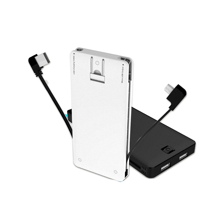 OEM/ODM AF-UL085 Built-in Cable UL Power Bank 5000mAh Charging Li-polymer Battery Charger