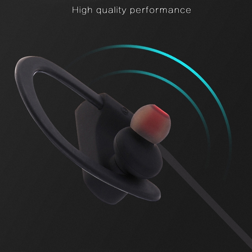 OEM/ODM AF-V4 Wireless Waterproof Music Sports Ear Hook For Sale Anti Sweat Bluetooth 4.1 Earphone