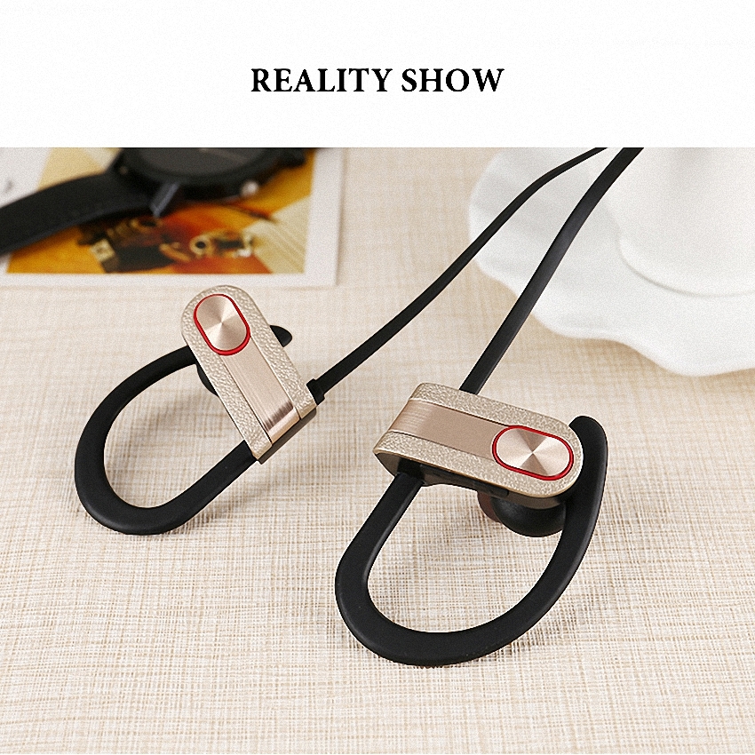 OEM/ODM AF-V7 Quality Wireless Waterproof Music Sports Ear Hook Headset Anti Sweat Bluetooth 4.1 Earphone