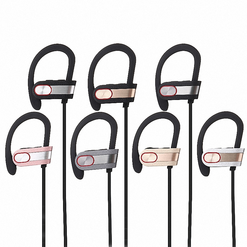 OEM/ODM AF-V7 Quality Wireless Waterproof Music Sports Ear Hook Headset Anti Sweat Bluetooth 4.1 Earphone